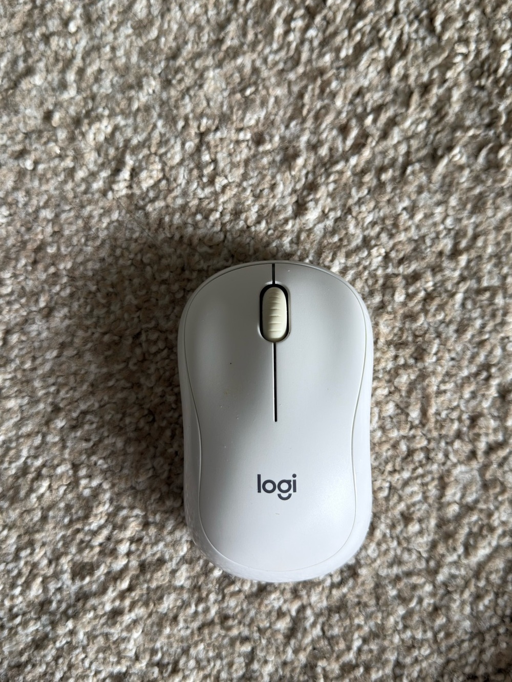 Logitech M240 White Mouse